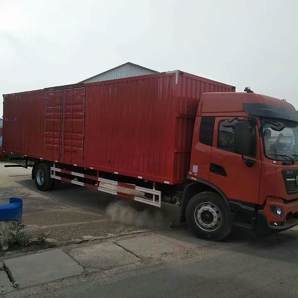 东风天锦集装箱载货车 