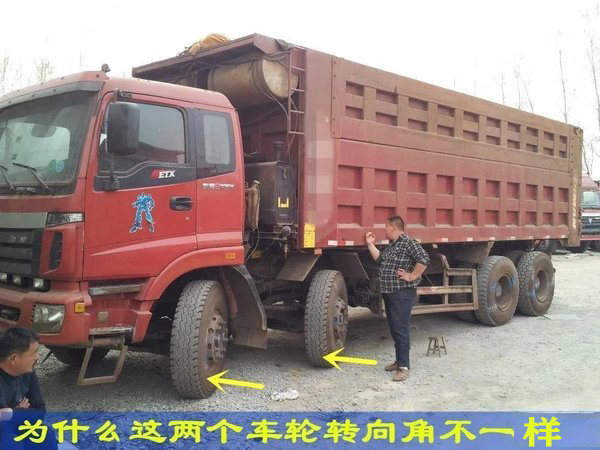 元览科普：拐弯时 转向桥的转向角不一致是咋回事